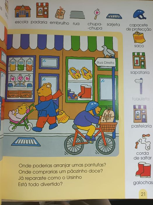 Lindo Livro 'As Minhas Primeiras 1000 Palavras '