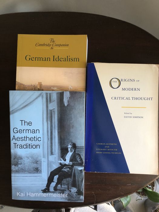 German Idealism German Aesthetic Tradition German Critical Thought