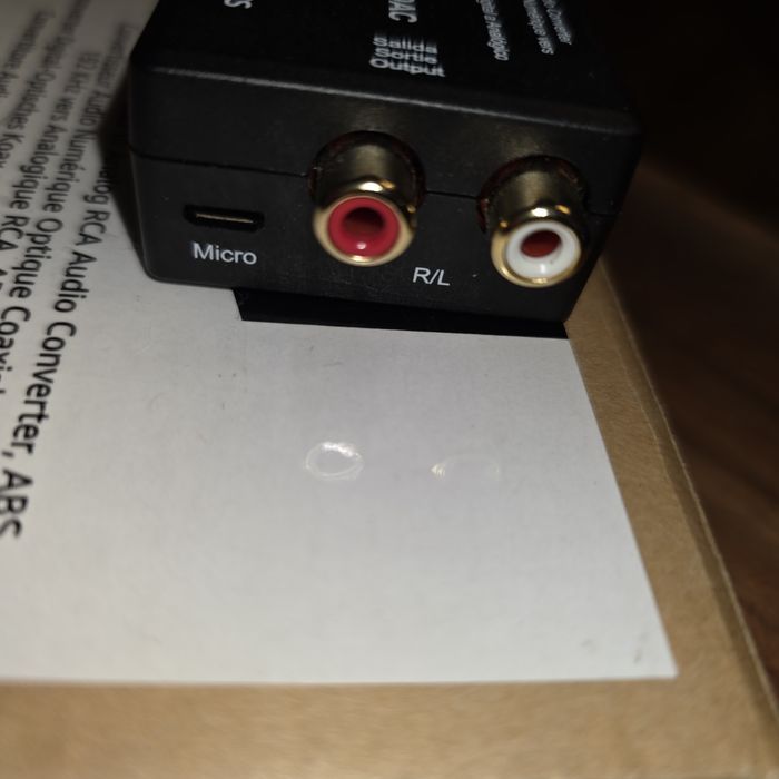 Audio Converter - Digital to Analog Dac 192 khz * Amazon Basic *