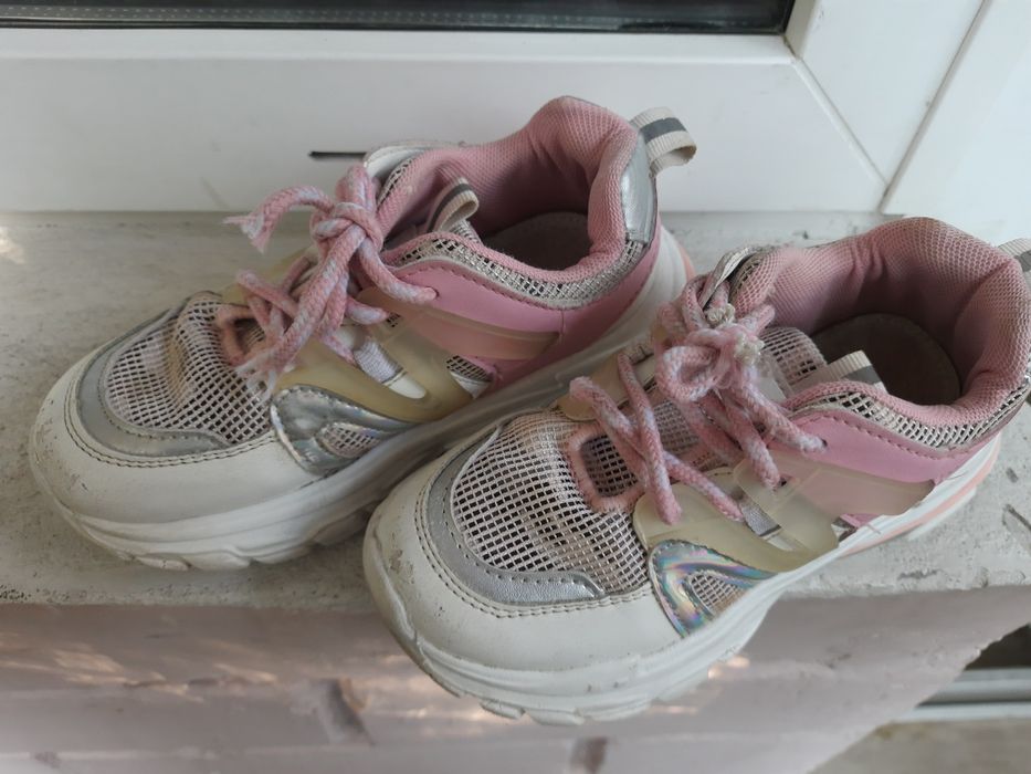 Кроссовки для девочки, стелька 18см