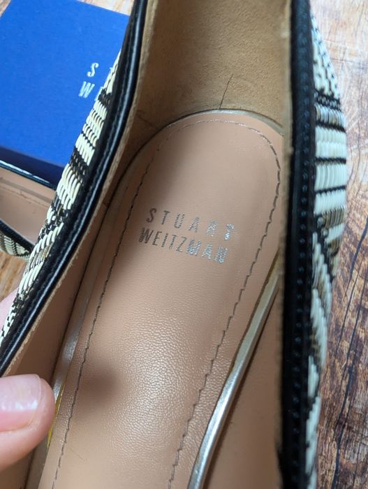 Sandały na szpilce szpilki Stuart Weitzman