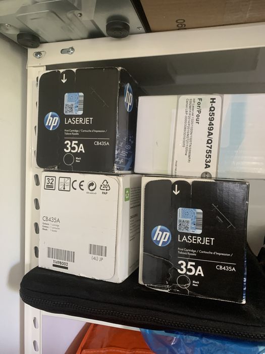 Toner originais Hp