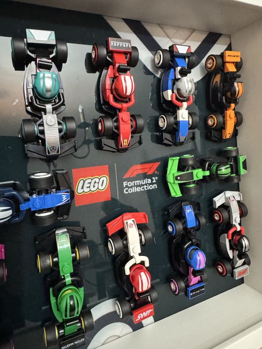 Quadro para coleçao lego minifiguras f1 71049