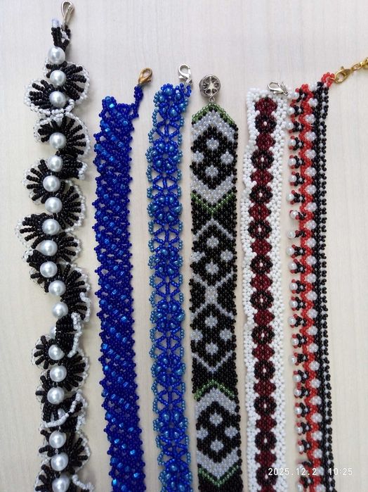 Ожерелье Бисер Чехия Handmade 43 см