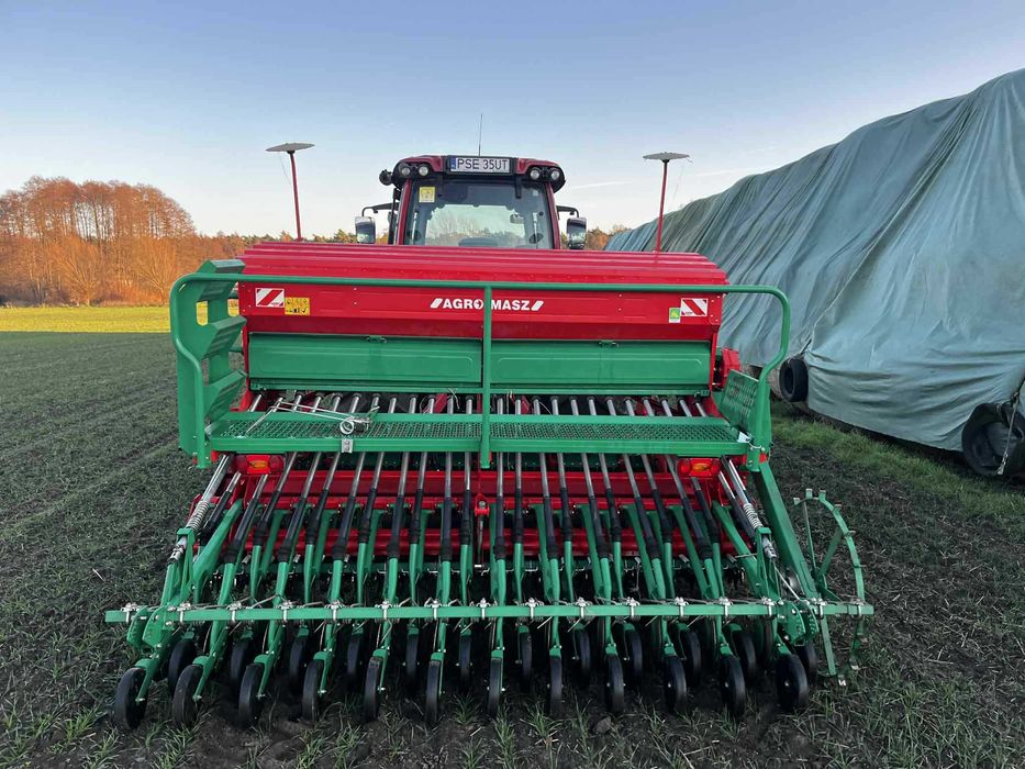 Zestaw uprawowo siewny Agromasz nadbudowany SN300