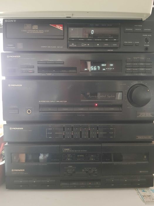 Aparelhagem Pioneer (Incompleta)