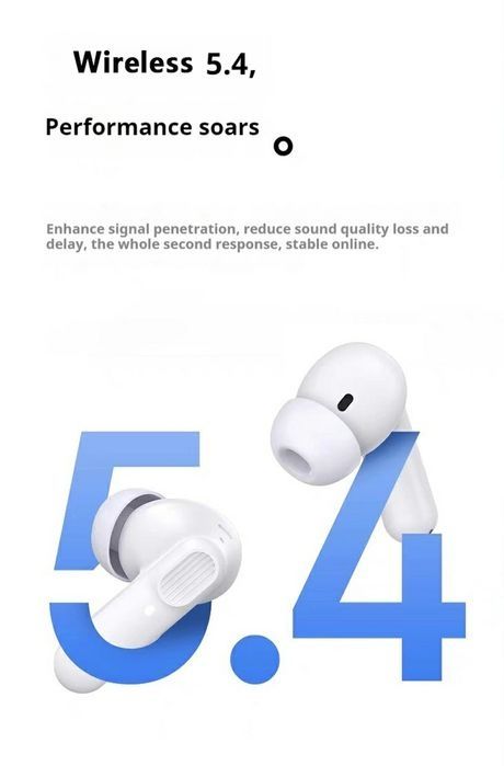 Навушники бездротові Stereo Bluetooth 5.4, вакуумні Erazer A01, ігрові, якісний звук  Stereo, надійні, игровые вакуумные наушники