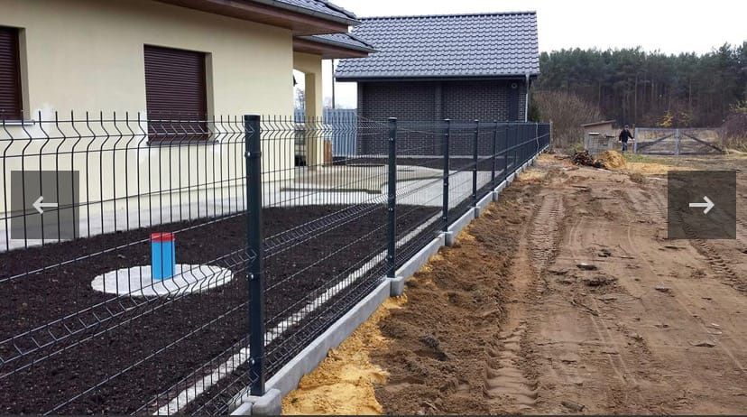 Ogrodzenia panelowe panel słupki  bramy furtki płoty palety płoty