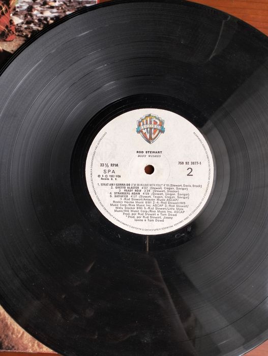 Disco de vinil LP Rod Stewart - Body Wishes'