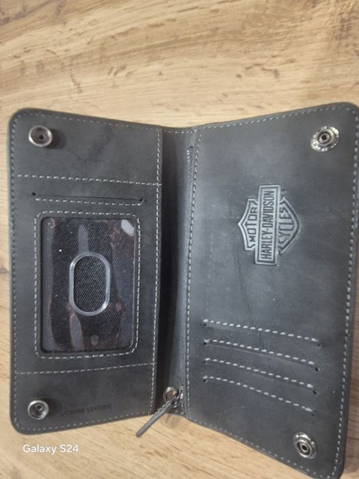 Harley Davidson oryginalny  skórzany portfe