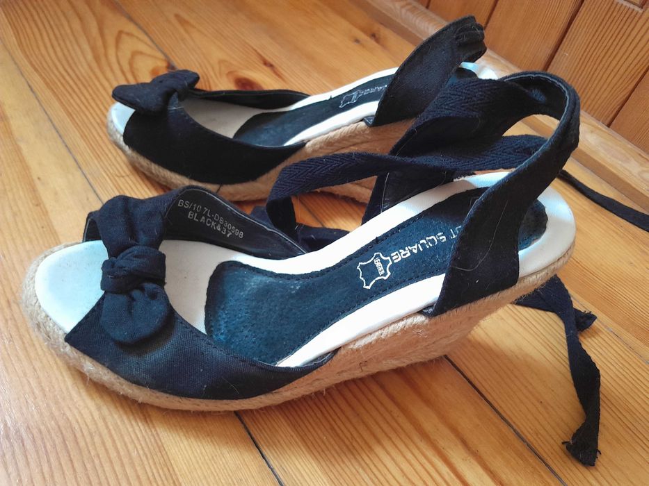 Buty espadryle. Rozm 37. Raz ubrane.