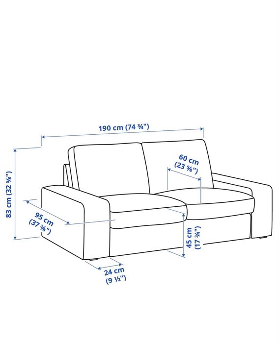 Vendo Sofá Ikea KIVIK