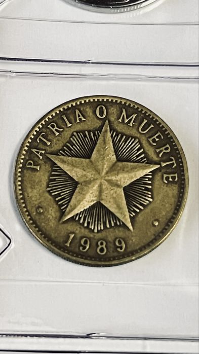 Moeda  de  1 peso de Cuba
