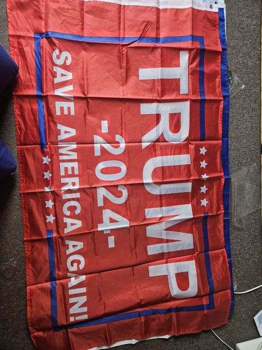 Nowa flaga Donald Trump Make America Great Again MAGA 45-47