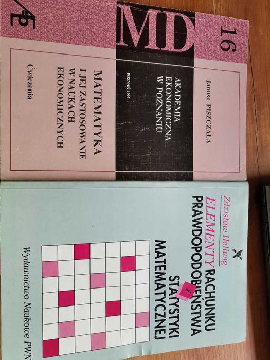 Matematyka i jej zastosowanie w naukach ekonom,rachunek prawdopodobien