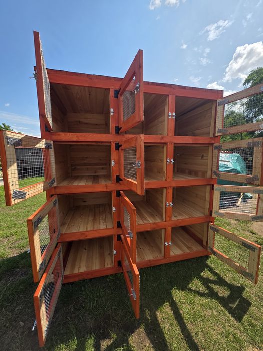 Klatka 12 komorowa Króliki Gryzonie