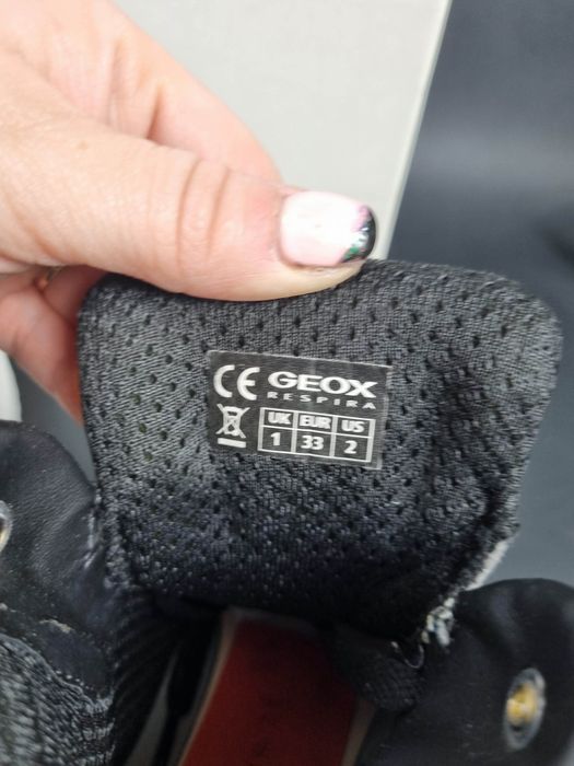 Buty Geox J Xled B.A-Synt + Tumb.Synt