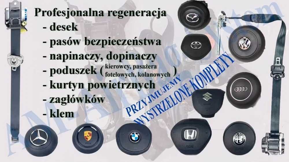 Subaru BRZ Deska Rozdzielcza Poduszki Pasy AirBag Konsola Kokpit Pulpit Regeneracja Naprawa