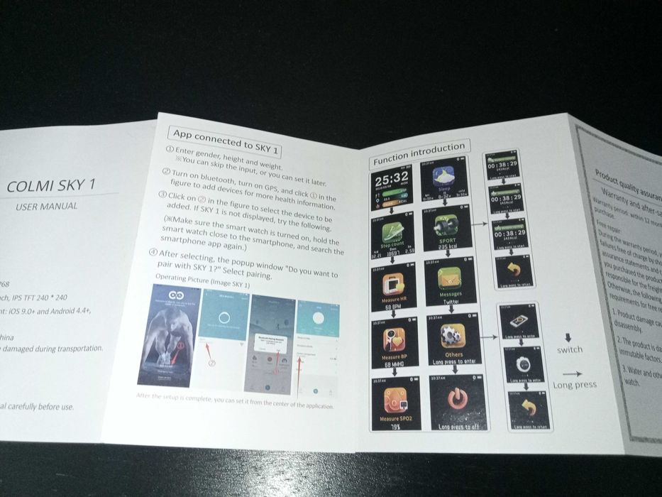 Смарт часы Colmi Sky 1