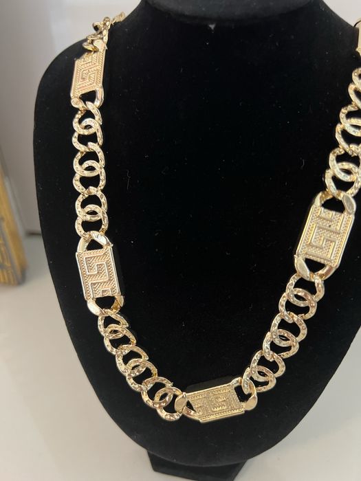 Złoty łańcuszek pozłacany 585 14K Nowy