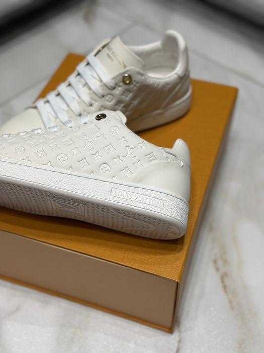 Trampki Louis Vuitton White Leather