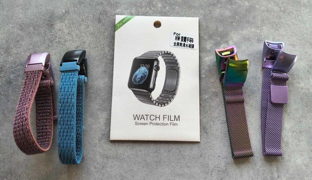 paski i folia do Honor Band 4 lub Band 5