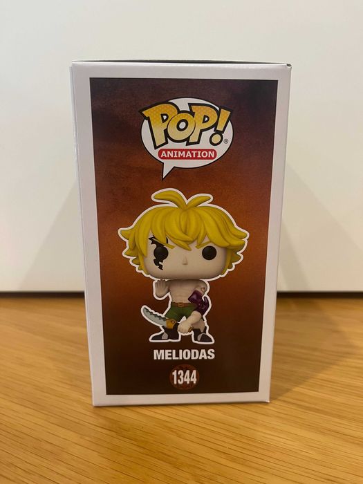 Vendo Funko POP! - Meliodas Chase #1344 (The Seven Deadly Sins) novo e com protetor incluído