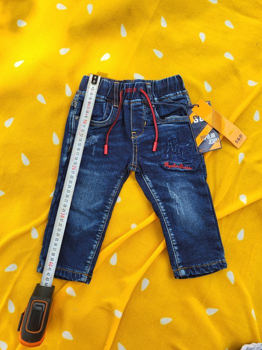 Джинсы на флисе 86р