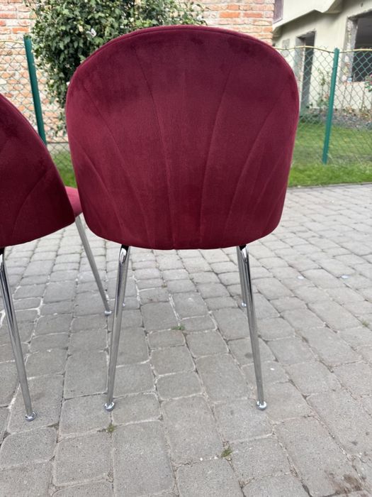 Крісла кухонні MiO велюр стільці кухонні привезені з ЄС