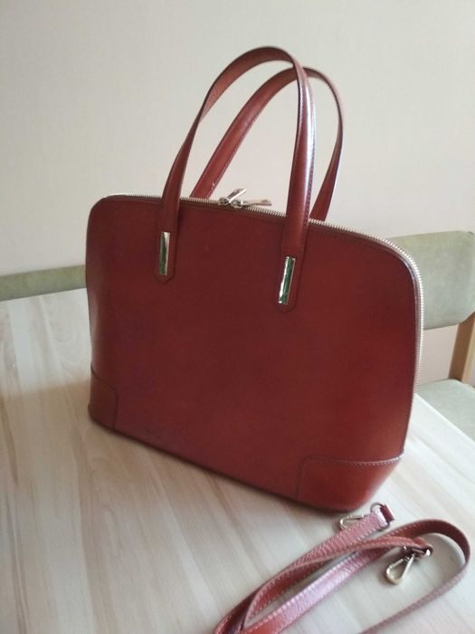 Włoska torba skórzana