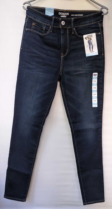 Джинси LEVI'S DENIZEN джеггінси high-rise skinny