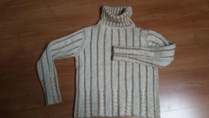 golf , sweter , beż