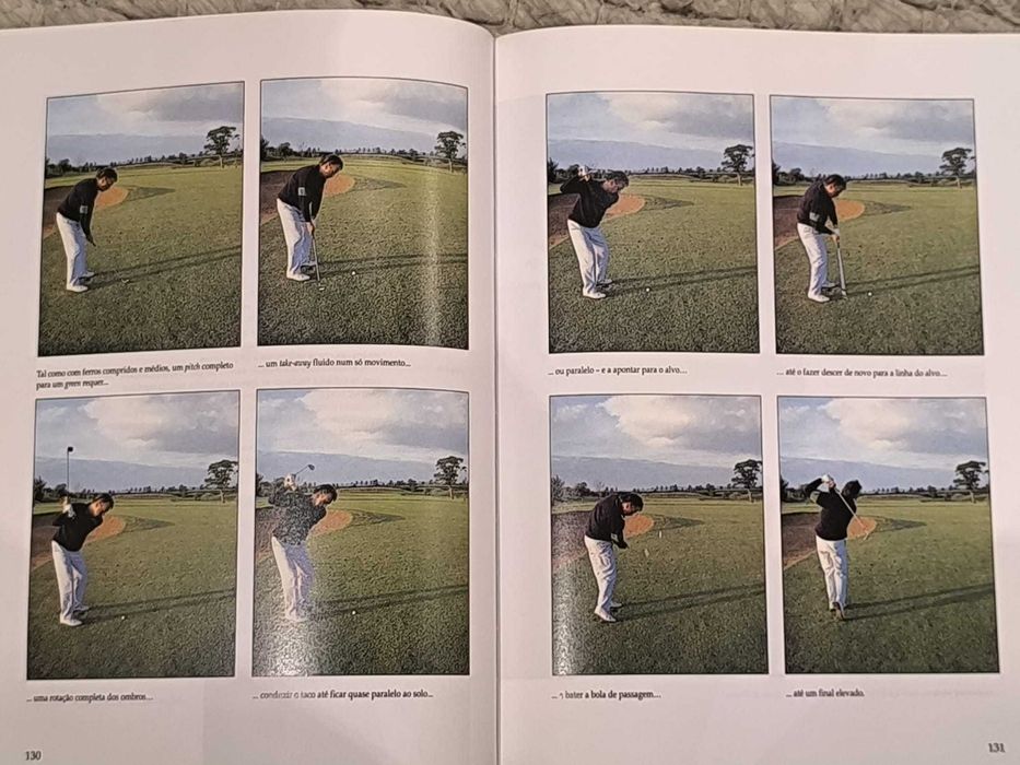Livro "Manual Prático do Golfe" de Michael Hobbs