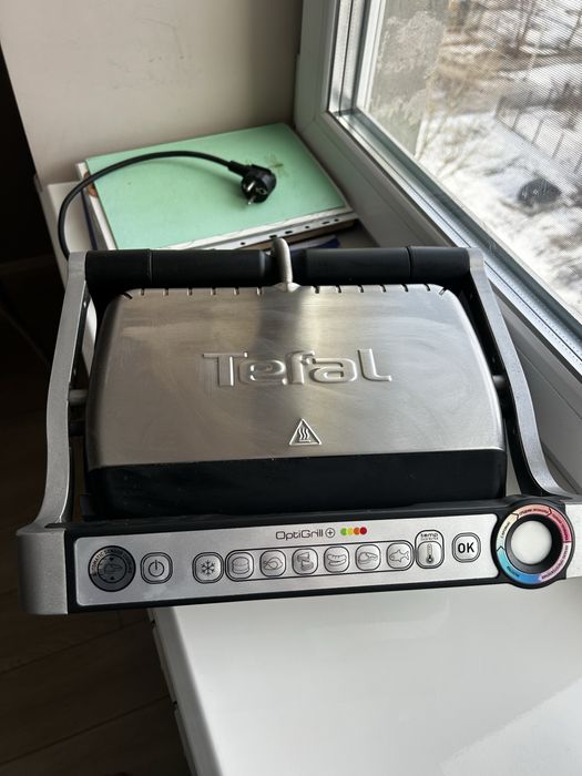 Тефаль опті гриль+ / tefal opti gril