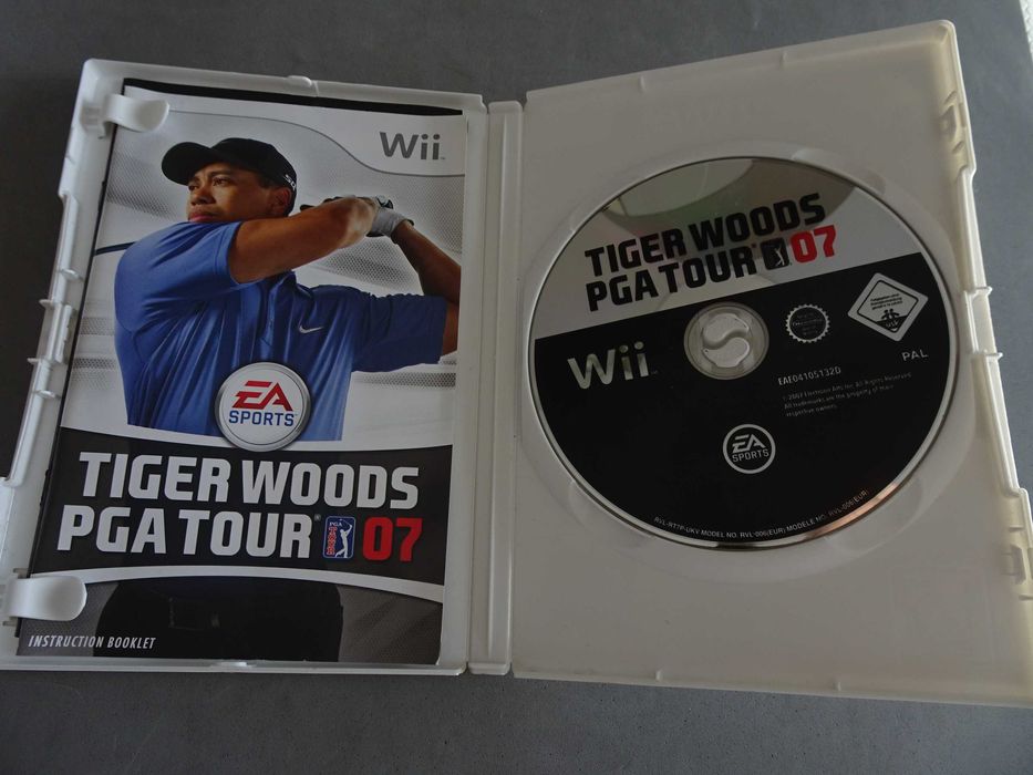 Jogo para WII Tiger Woods PGA Tours 07