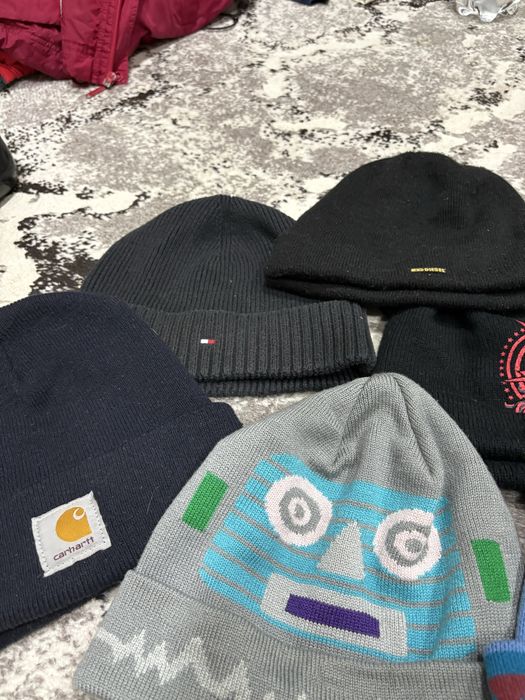 Шапки от бренда BBC,Barbour,diesel,Tommy hilfiger,Reebok,