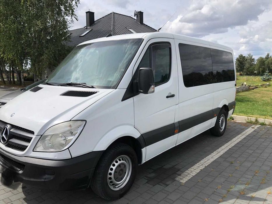 Mercedes Sprinter 2012r, 163km,2800kg hak pierwszy właściciel w kraju 9os