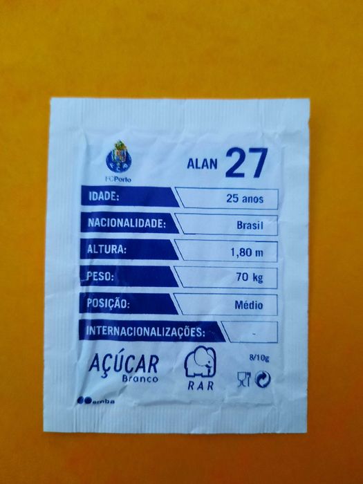Pacote de açúcar Alan - RAR Clubes Porto