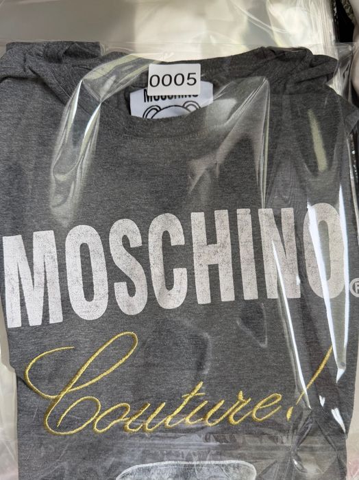 Koszulka Moschino Couture Milano Misiek 5