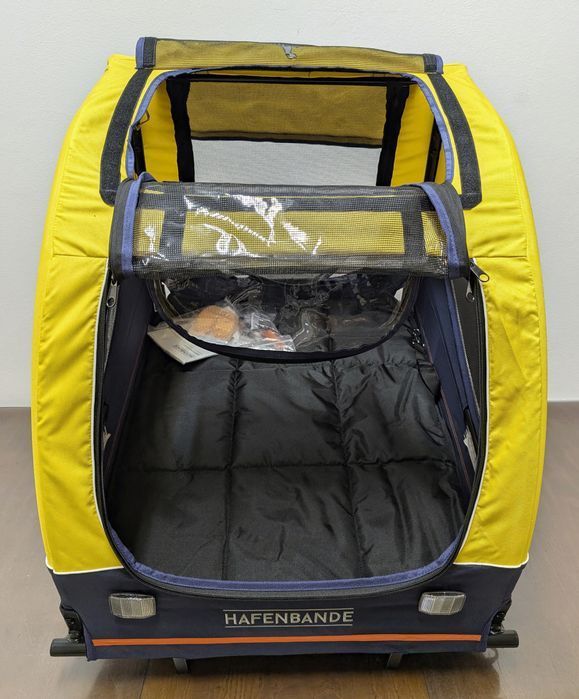 Hafenbande Przyczepka Rowerowa Jogger 2w1 Cabby L dla Psa do 45Kg DUŻA
