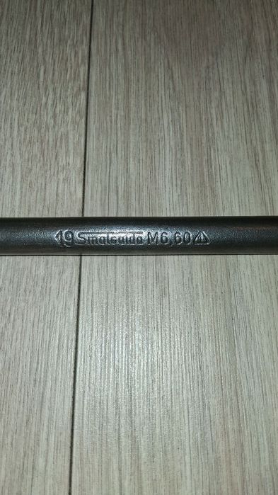 Solidny klucz T nasadowy 19mm Smalcalda DDR-warsztatowy