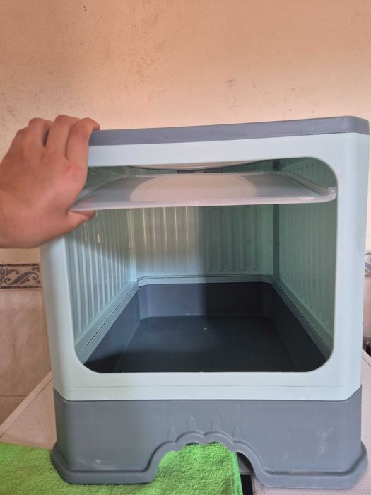 Caixa de Areia Fechada para Gato