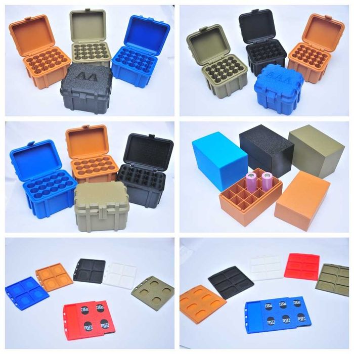 Бокс для АА и ААА батареек и аккумуляторов кейс коробка
