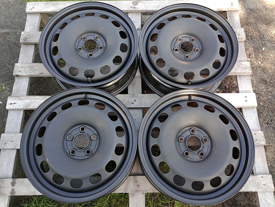 Felgi stalowe 16 cali 5x100 Audi VW Seat Skoda - STAN IDEALNY