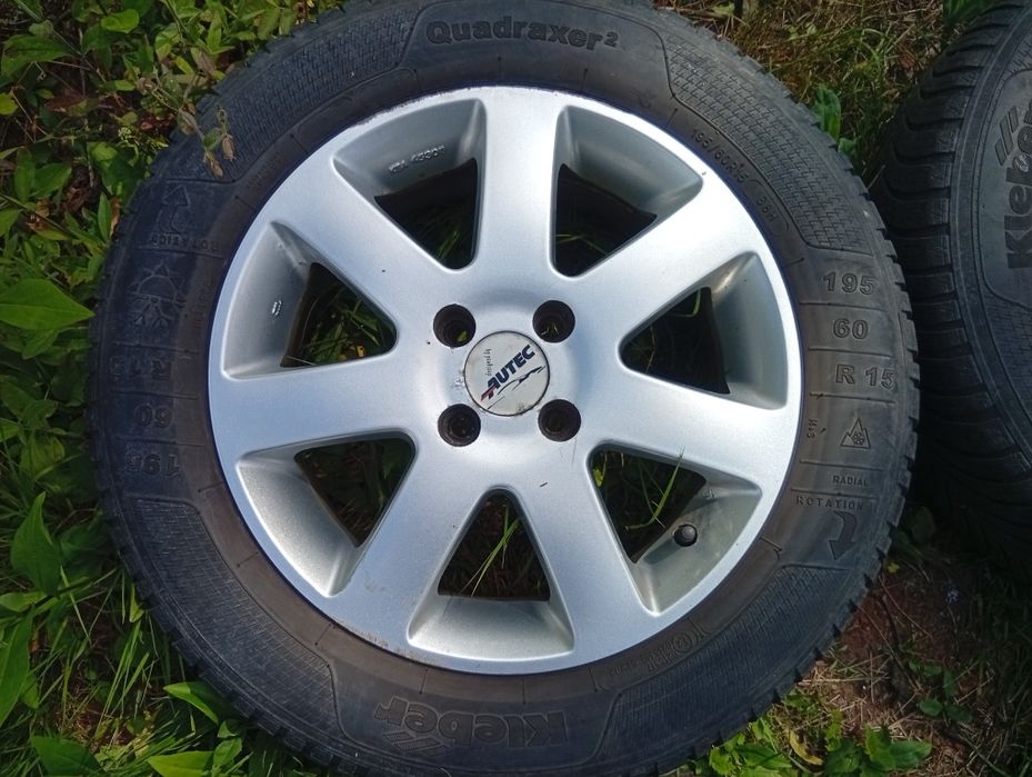 Felgi opel astra g 15 aluminiowe 4x100