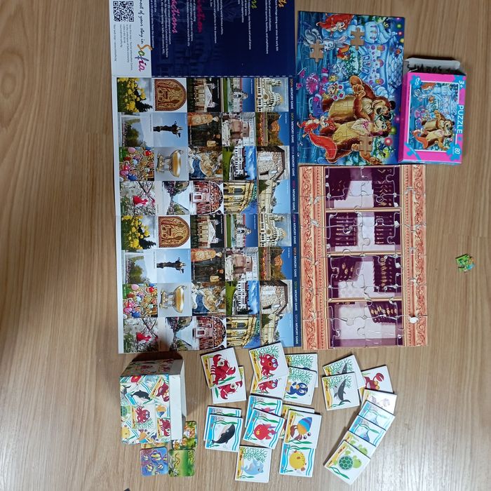 Игра настольная пазл пазли