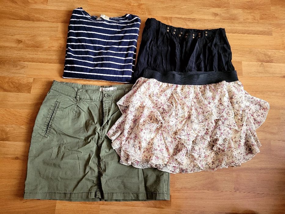 Zestaw spódnice bluzka r L