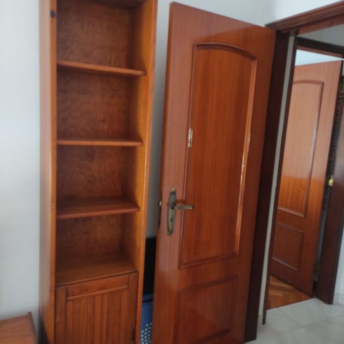 Conjunto quarto solteiro pinho maciço