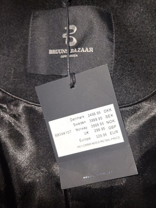 Płaszcz damski jesień-zima Bruuns Bazaar 36EU