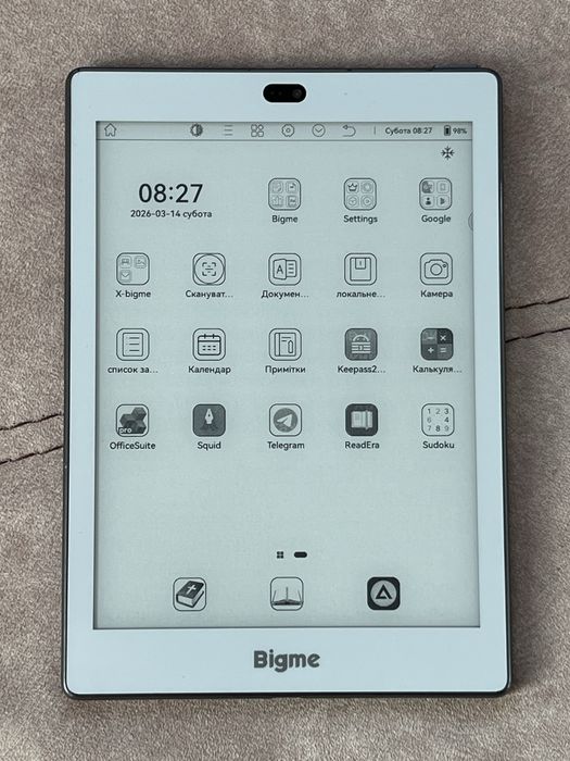 Планшет E-paper Bigme S6